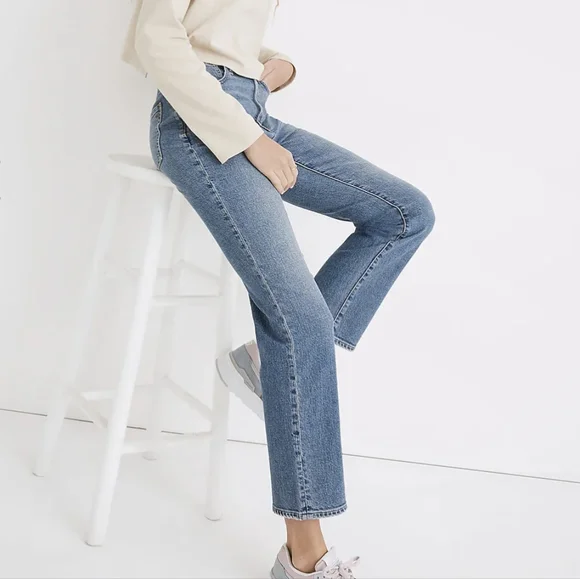 Madewell Slim Demi-Boot Jeans - Picture 3 of 7